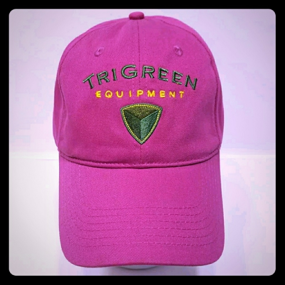 TRI GREEN EQUIPMENT John Deere hat.